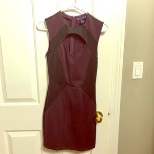 Forever 21 black and dark purple dress